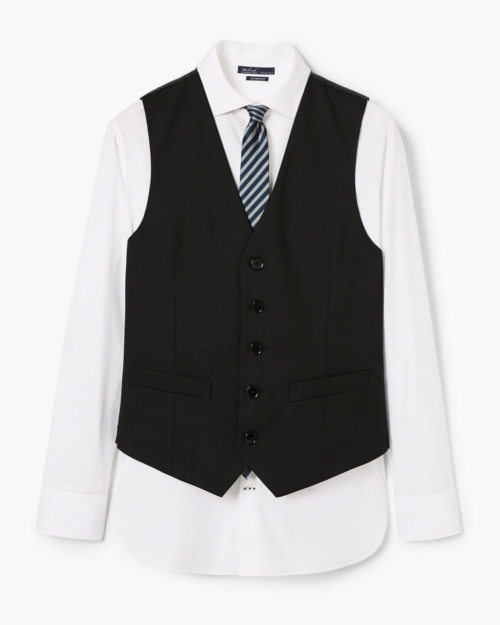 Slim-fit suit gilet