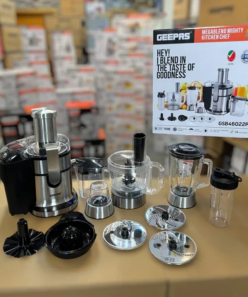 Geepas Mega blend Mighty Kitchen chef Food Factory GBS46022P