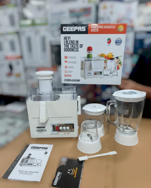 Geepas Powerful Versatile Juicer GSB5492NP