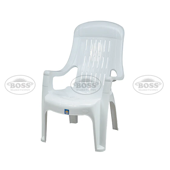 BP-625 Boss Full Plastic High Back Easy Chair - Image 5