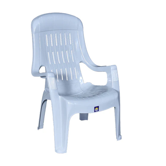 BP-625 Boss Full Plastic High Back Easy Chair - Image 3