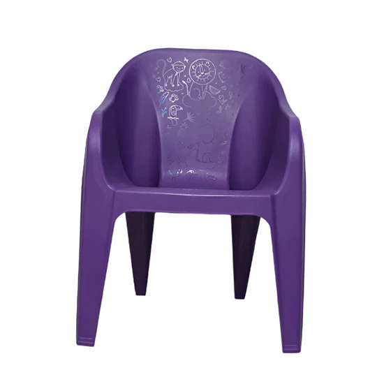 BP-629 Full Plastic Boss Baby MahaRani Chair - Image 5