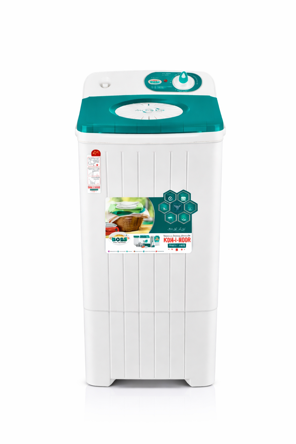 Boss KE-555-C-Green and Gray  Platinum Series Spin Dryer