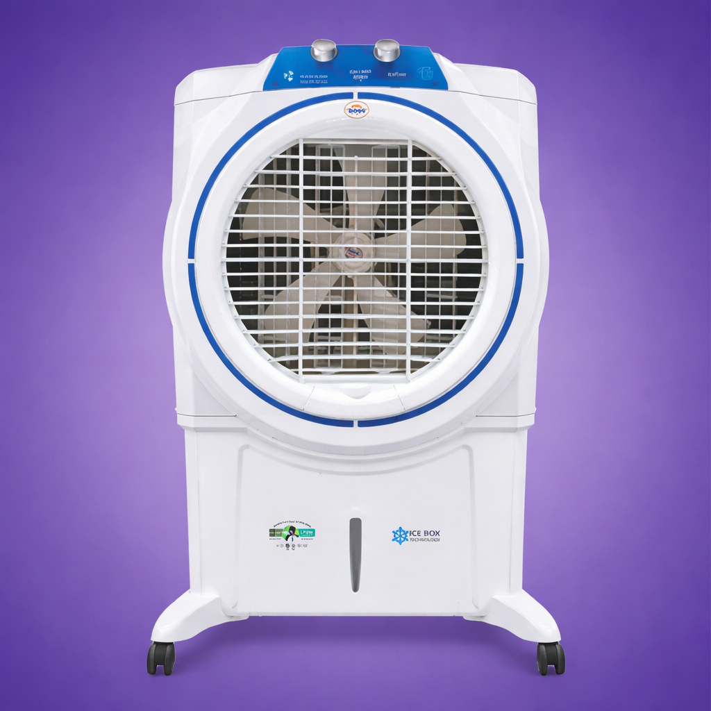 ECM 8000 IB Green and Blue Air Cooler - Image 3