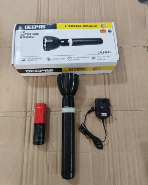 Geepas 3801 Flashlight torch Original Product