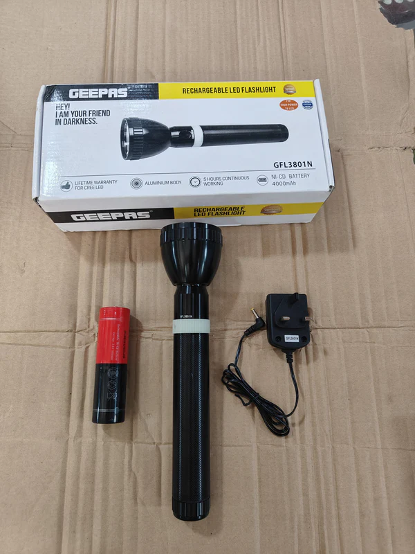 Geepas 3801 Flashlight torch Original Product