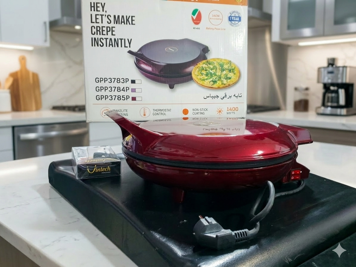 Geepas Electric Pizza Maker GPP3786P - Image 3