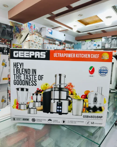 Geepas 12 in 1 kitchen master GSB 46016