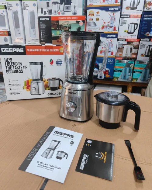 Geepas 2 in 1 ultra power Xtreme blender GSB 44036
