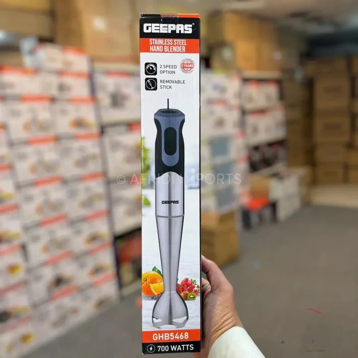 Geepas Stainless Steel Hand Blender GHB5468 - Image 2