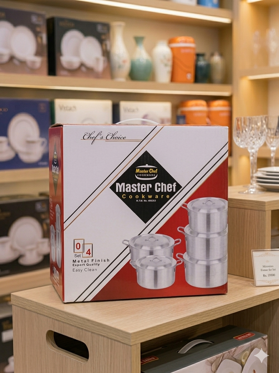 Master chef cookware set