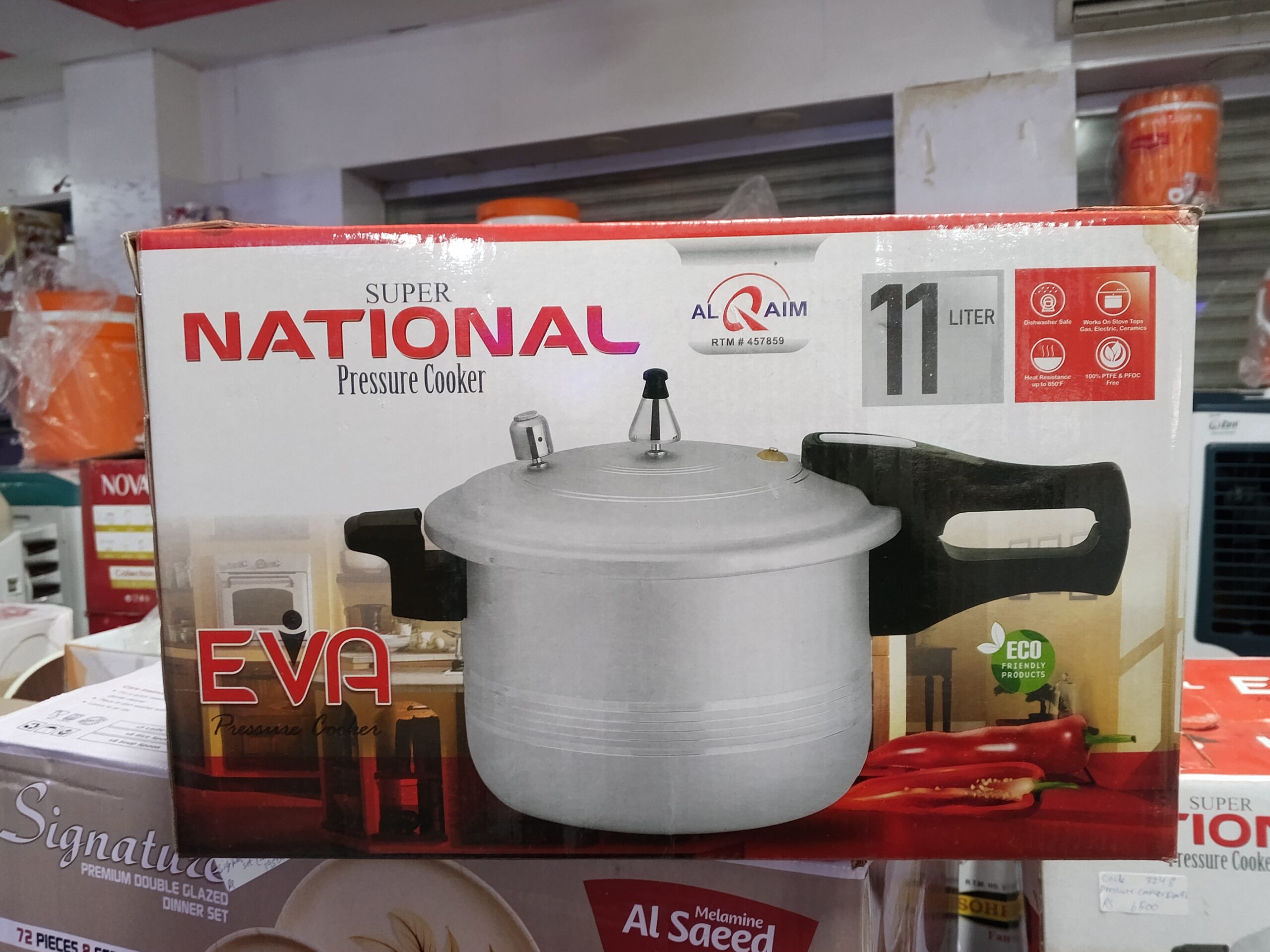 Super national pressure cooker eva